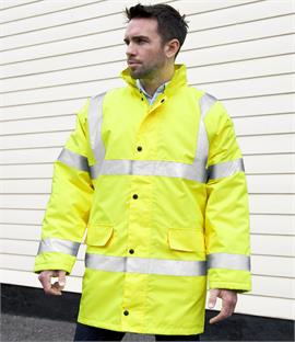 Result Core High Visibility Motorway Coat
